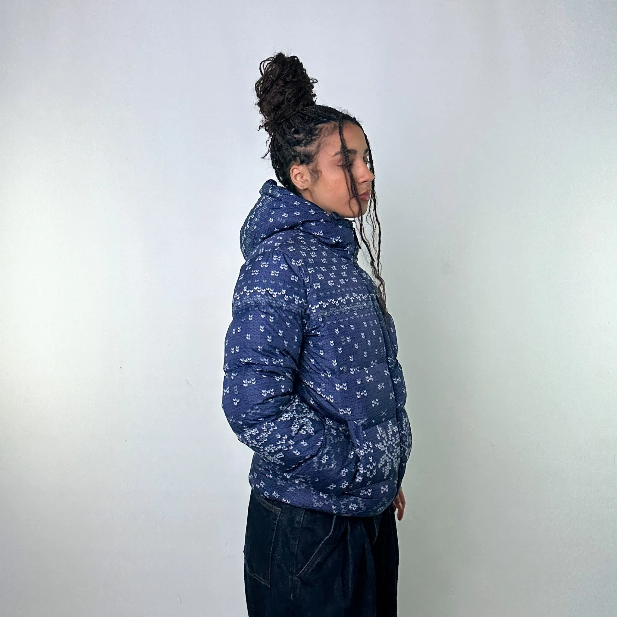 Navy Blue 90s Mont Bell Puffer Jacket Coat (S)