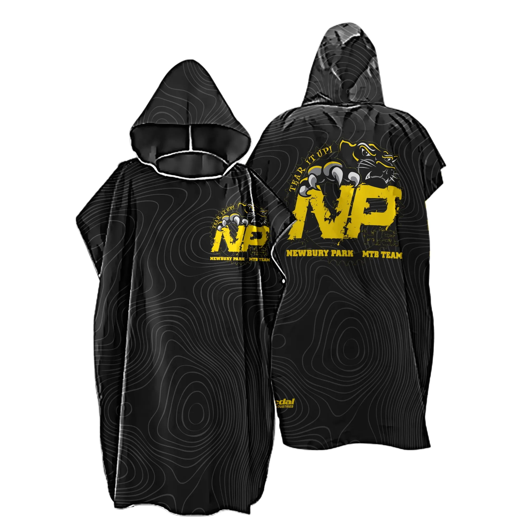 Newbury Park 2022 CHANGING PONCHO 3.0 Black