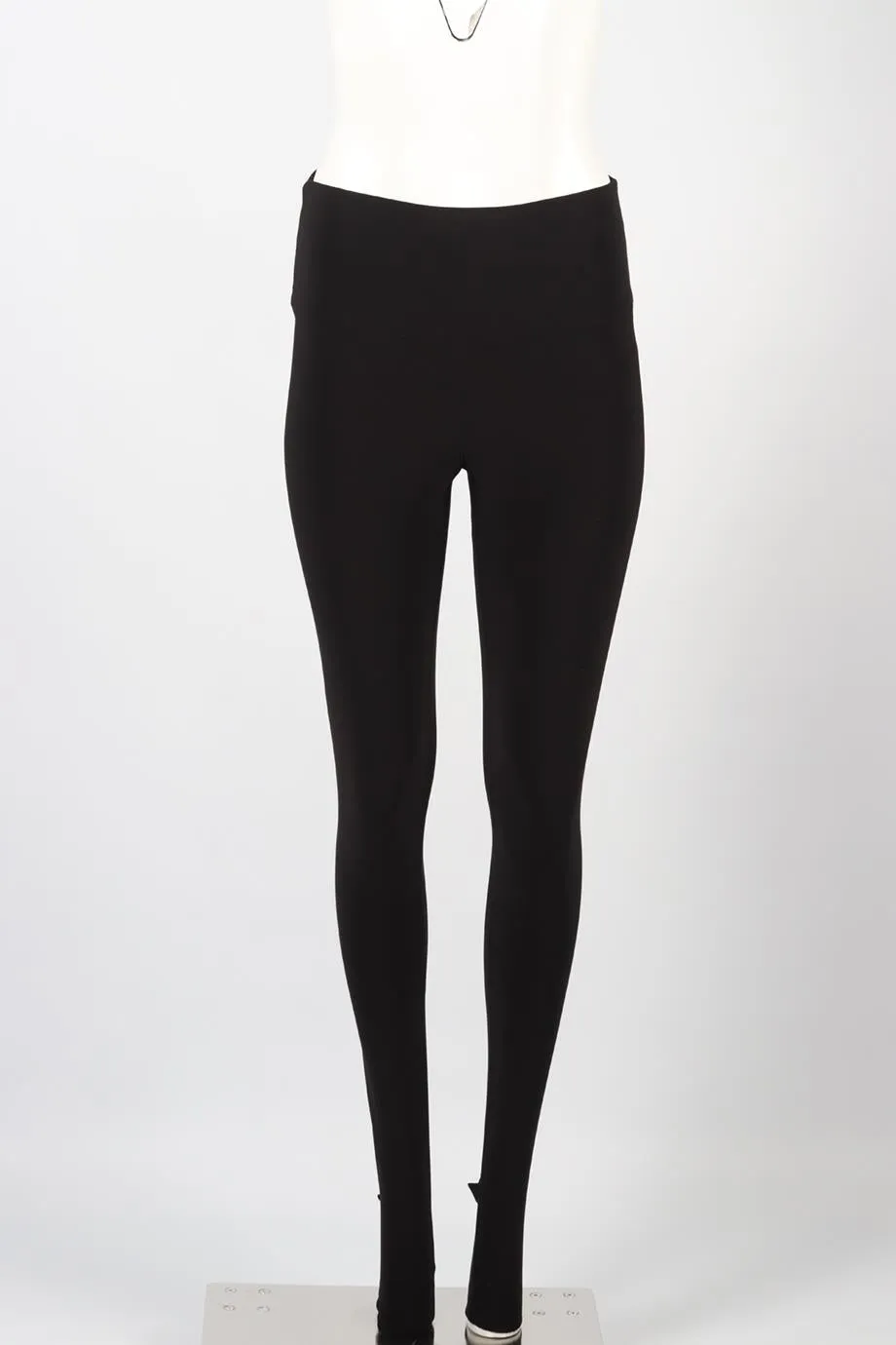 NORMA KAMALI JERSEY STIRRUP LEGGINGS MEDIUM