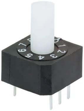 Omron 16 Way Through Hole DIP Switch, Rotary Shaft Actuator