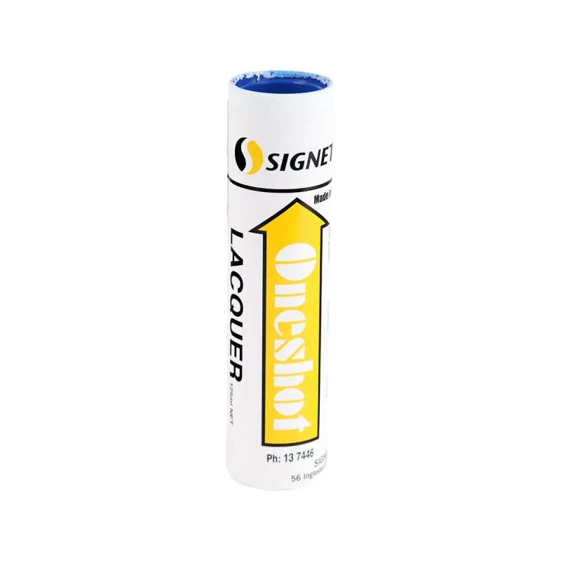 Oneshot Lacquer Cartridge - Blue (125ml)