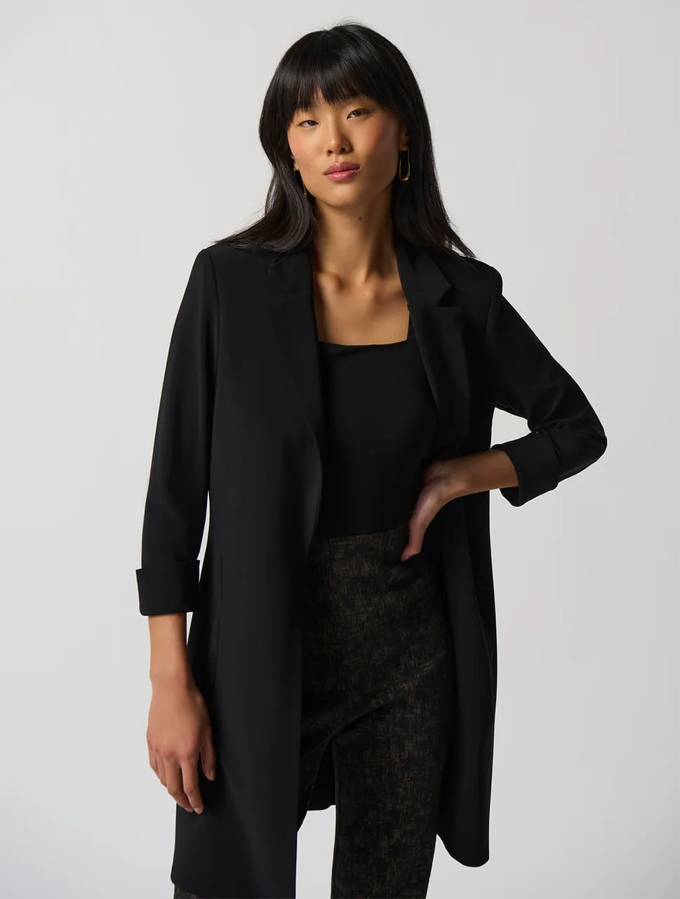 Open Notch Collar Blazer | Joseph Ribkoff