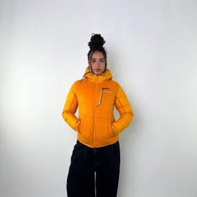 Orange y2ks Mont Bell EX 800 Puffer Jacket Coat (XS)