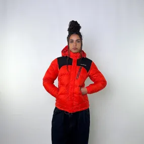 Orange y2ks Mont Bell Puffer Jacket Coat (M)