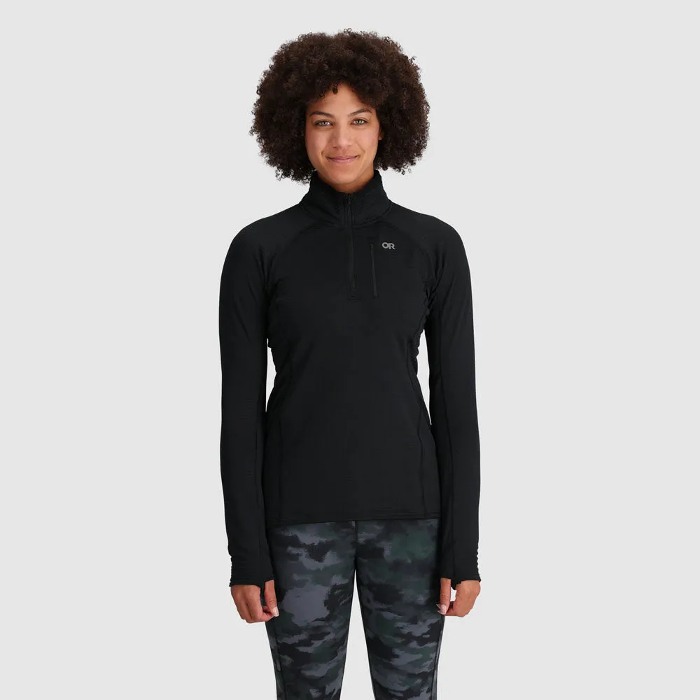 Outdoor Research Women’s Vigor Grid Fleece Quarter Zip