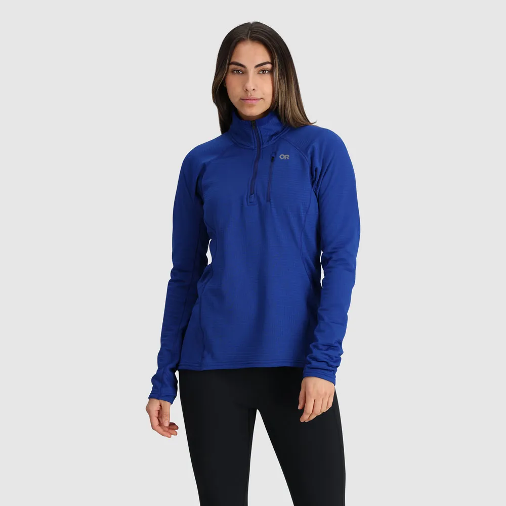 Outdoor Research Women’s Vigor Grid Fleece Quarter Zip