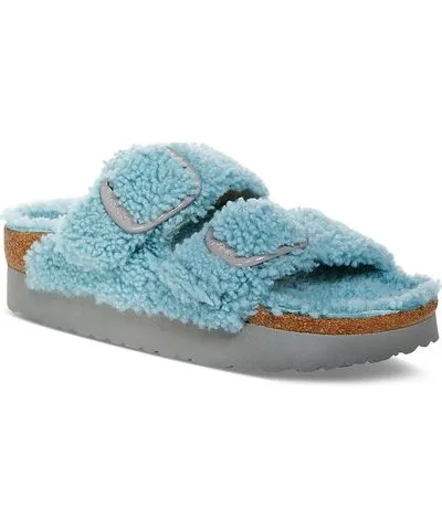 Papillio Arizona BB Womens Shearling Slip-On Slide Sandals