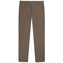 Paul Smith Cotton And Linen Blend Trousers Military Green