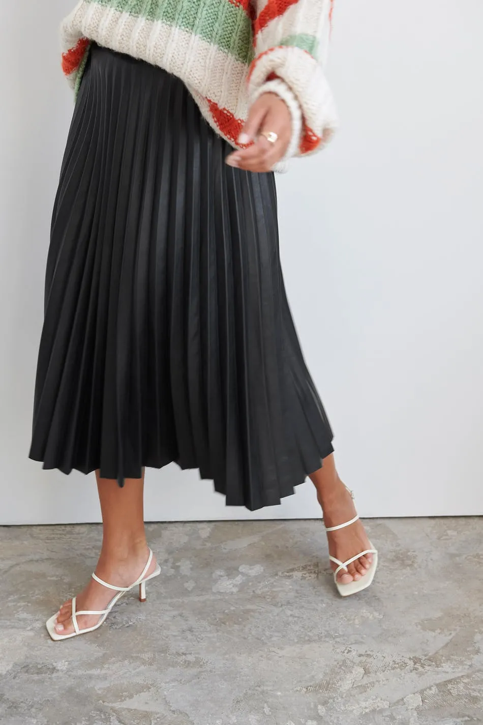 Penny pleated skirt