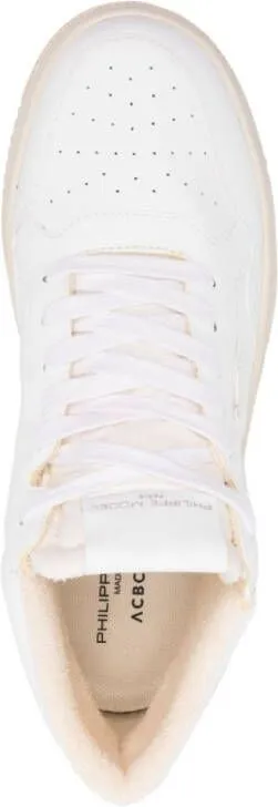 Philippe Model Paris Lyon high-top sneakers White