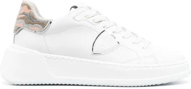 Philippe Model Paris Tres Temple low-top sneakers White