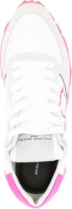 Philippe Model Paris Tropez Haute lace-up sneakers White