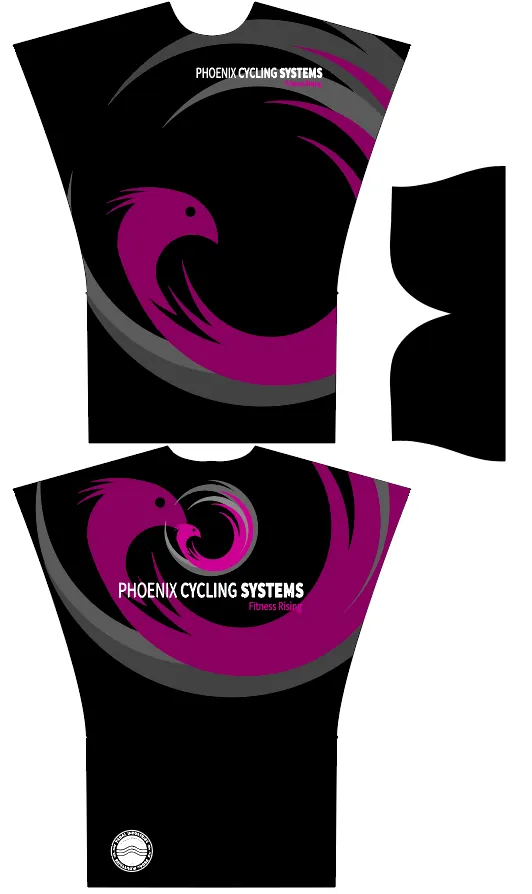 Phoenix Cycling Systems PINK CHANGING PONCHO 3.0