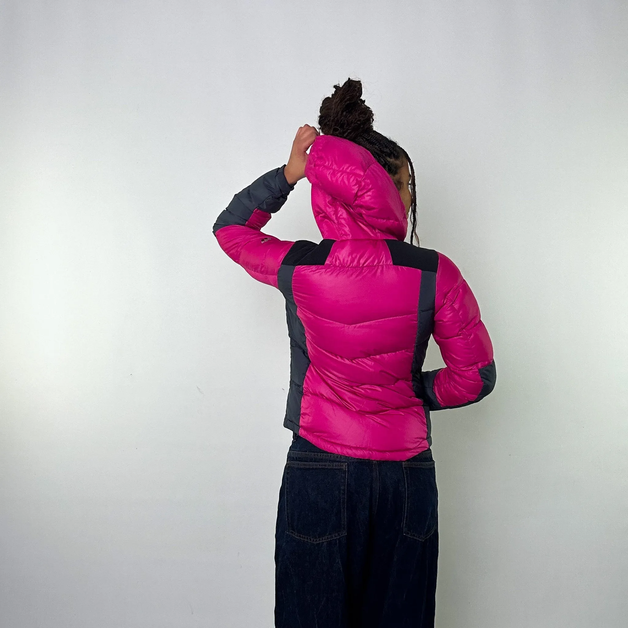 Pink y2ks Mont Bell EX 800 Puffer Jacket Coat (S)