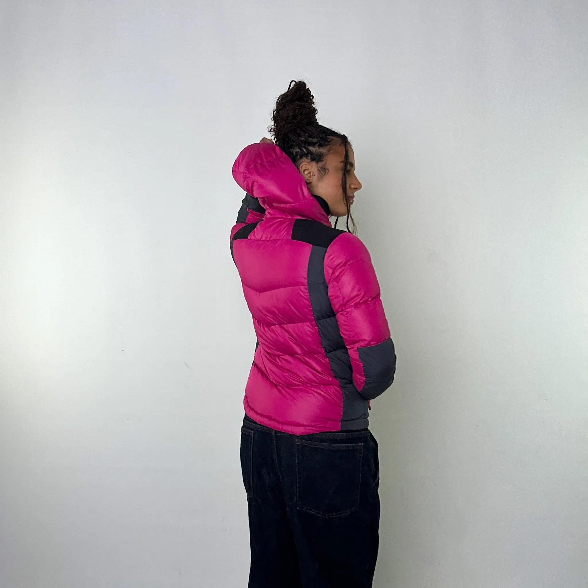 Pink y2ks Mont Bell EX 800 Puffer Jacket Coat (S)