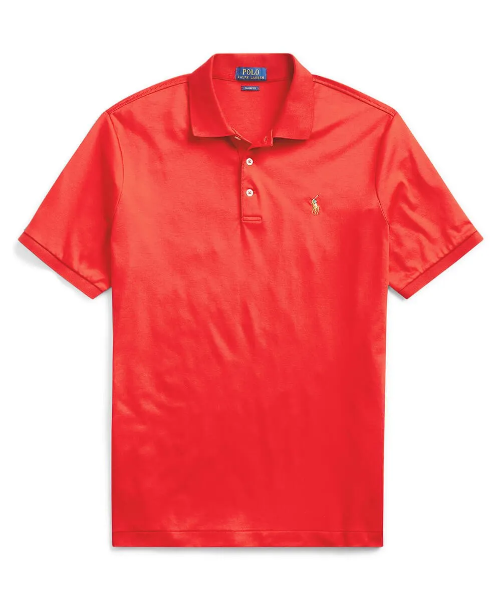 Polo Ralph Lauren Short Sleeve Classic Fit Soft Touch Pima Cotton Polo Shirt