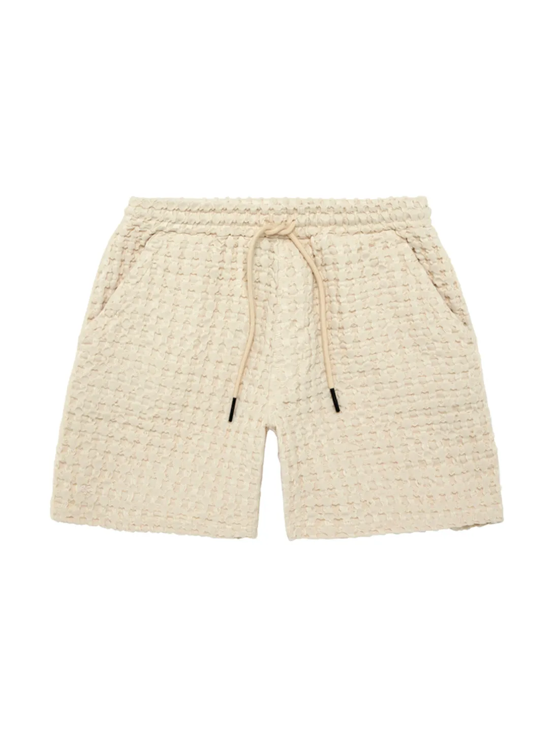 Porto Waffle Short - Ecru