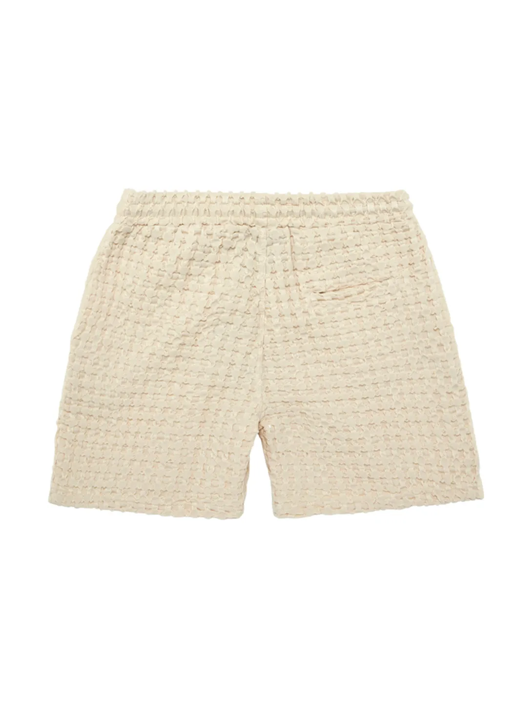 Porto Waffle Short - Ecru