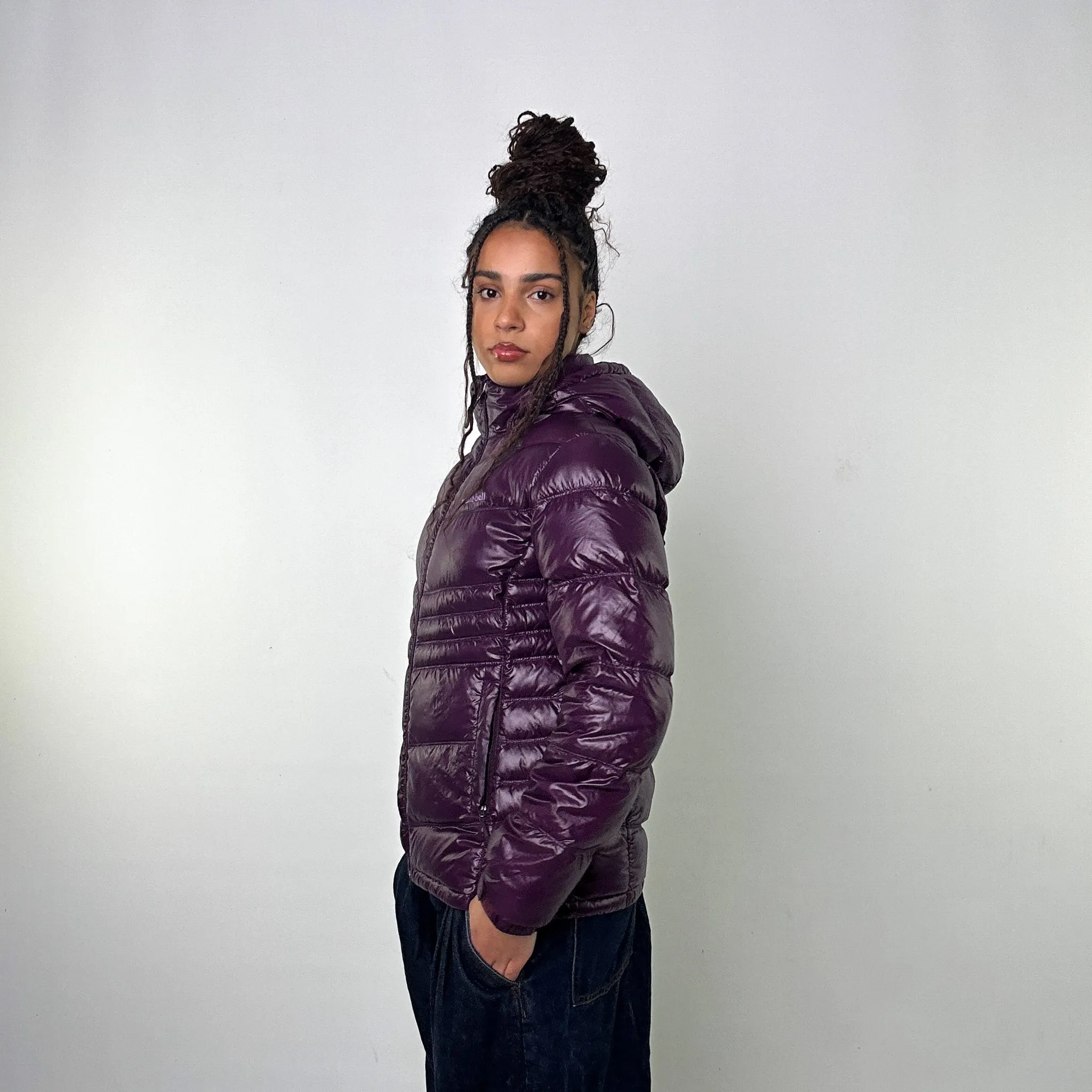 Purple 90s Mont Bell EX 800 Puffer Jacket Coat (L)