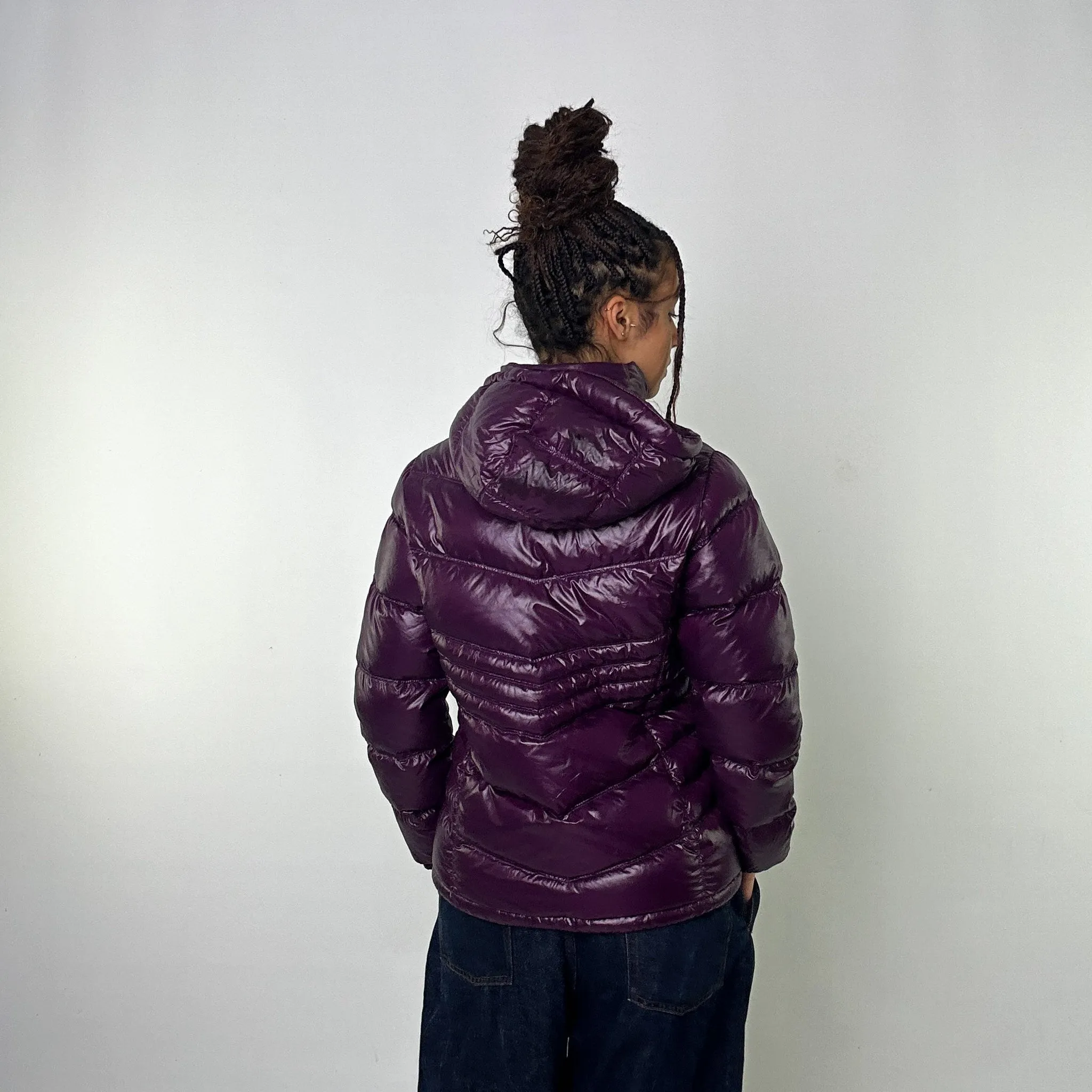 Purple 90s Mont Bell EX 800 Puffer Jacket Coat (L)