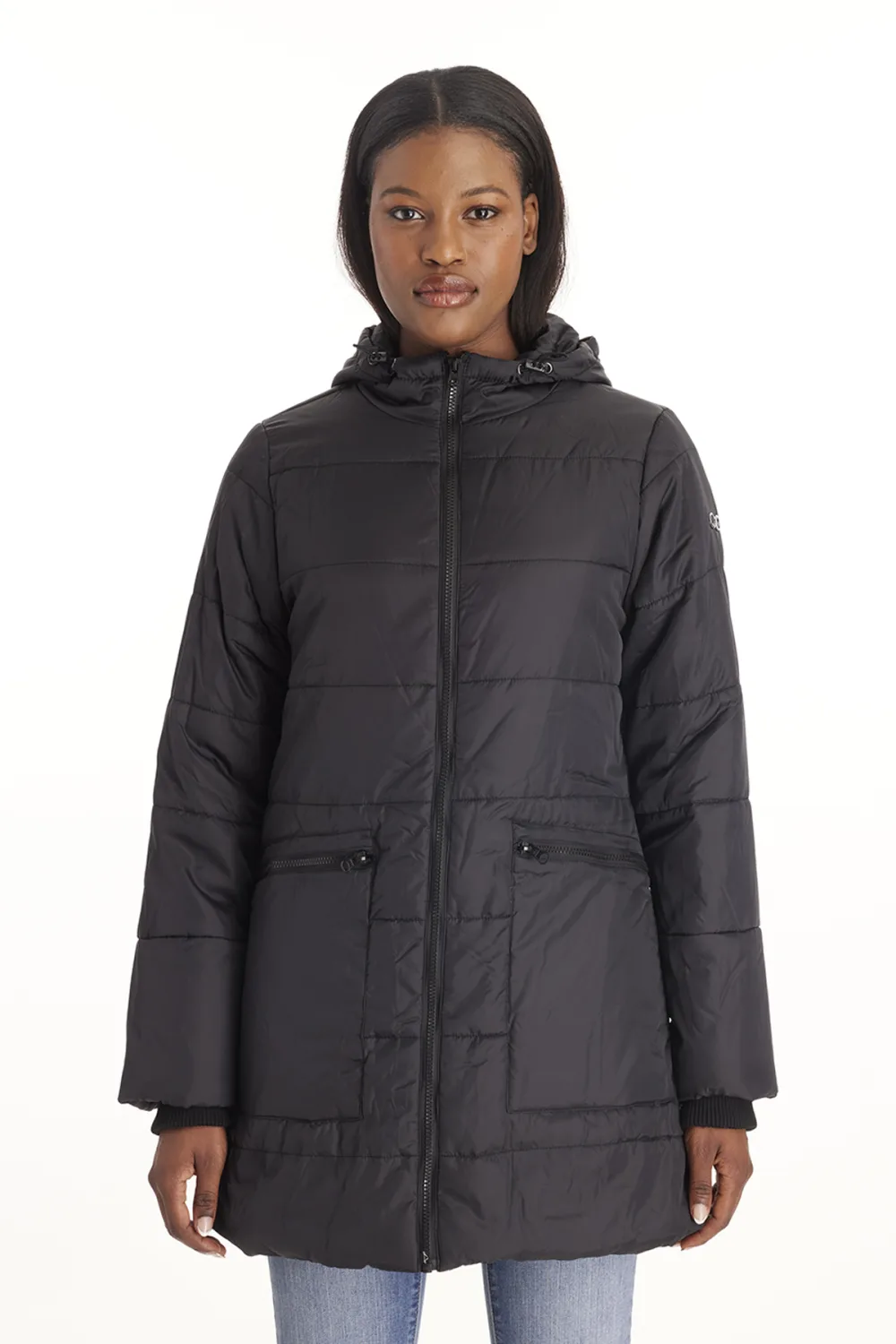 Quilted Hybrid Puffer Coat - Modern Eternity