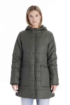 Quilted Hybrid Puffer Coat - Modern Eternity