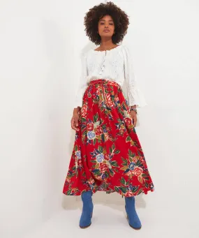 Radiant Roses Skirt