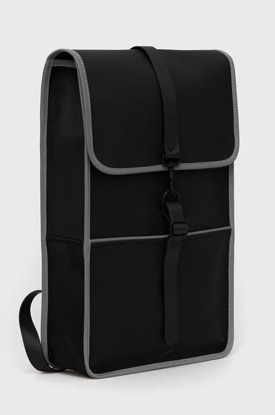 Rains backpack 14090 Backpack Reflective black color