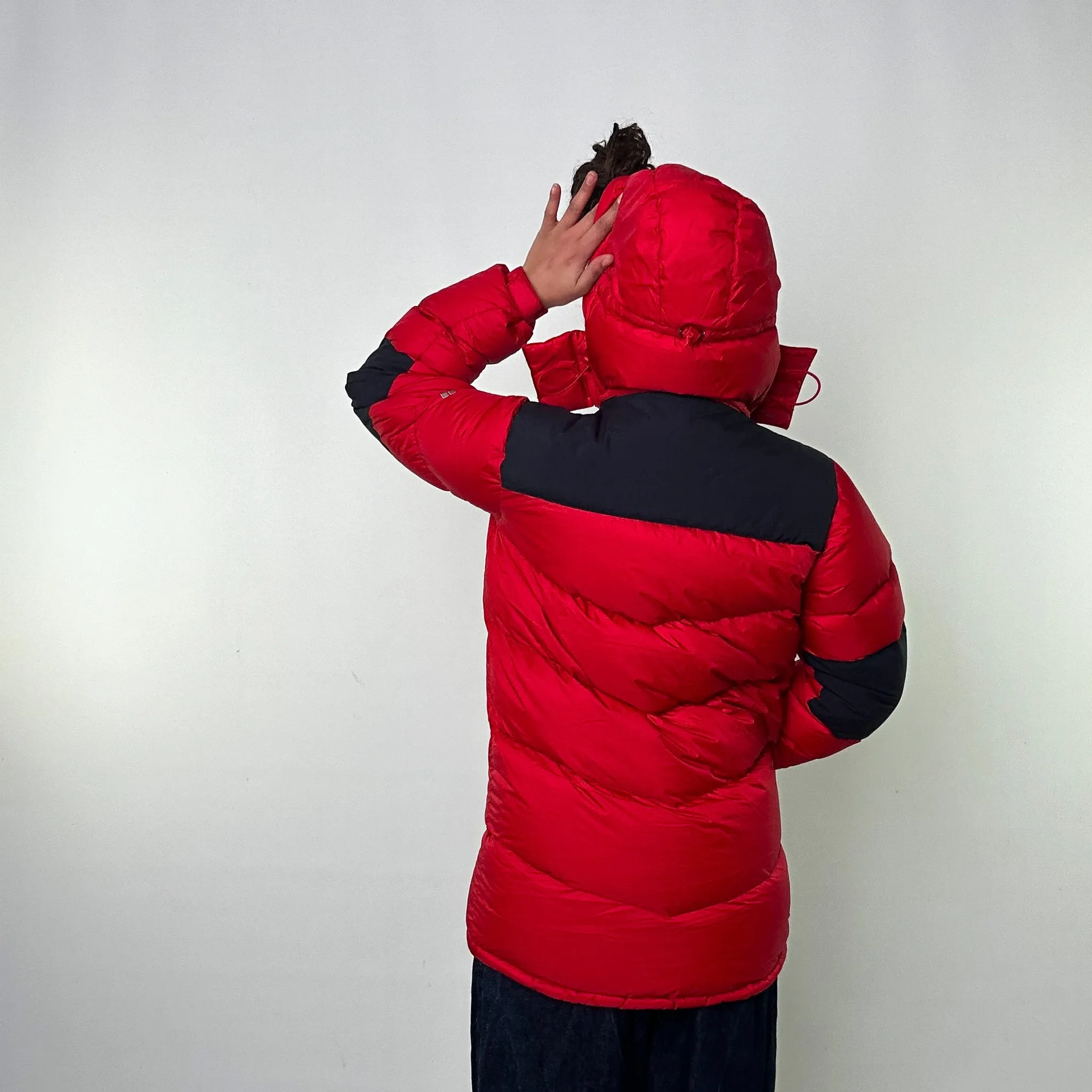 Red 90s Mont Bell EX 800 Puffer Jacket Coat (S)