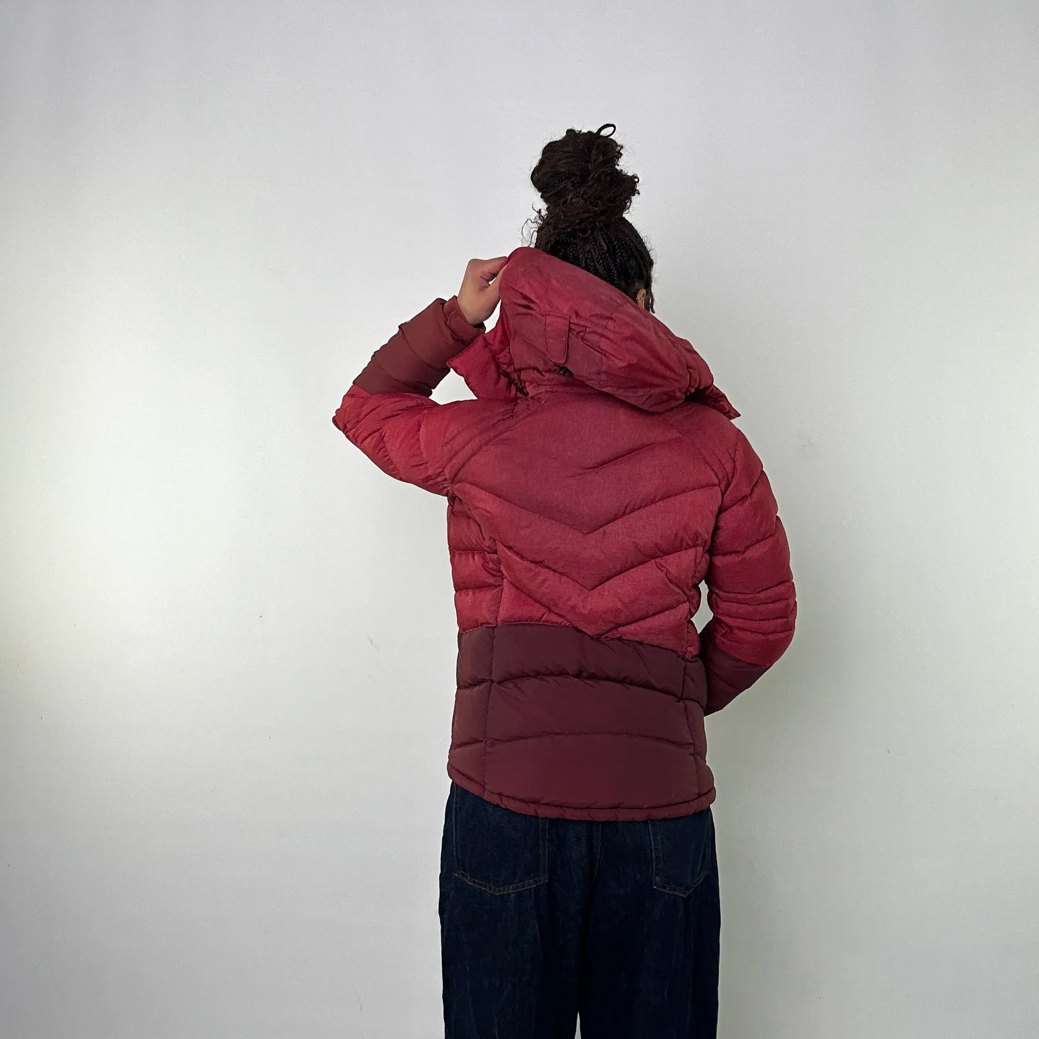 Red y2ks Mont Bell EX 700+ Puffer Jacket Coat (L)