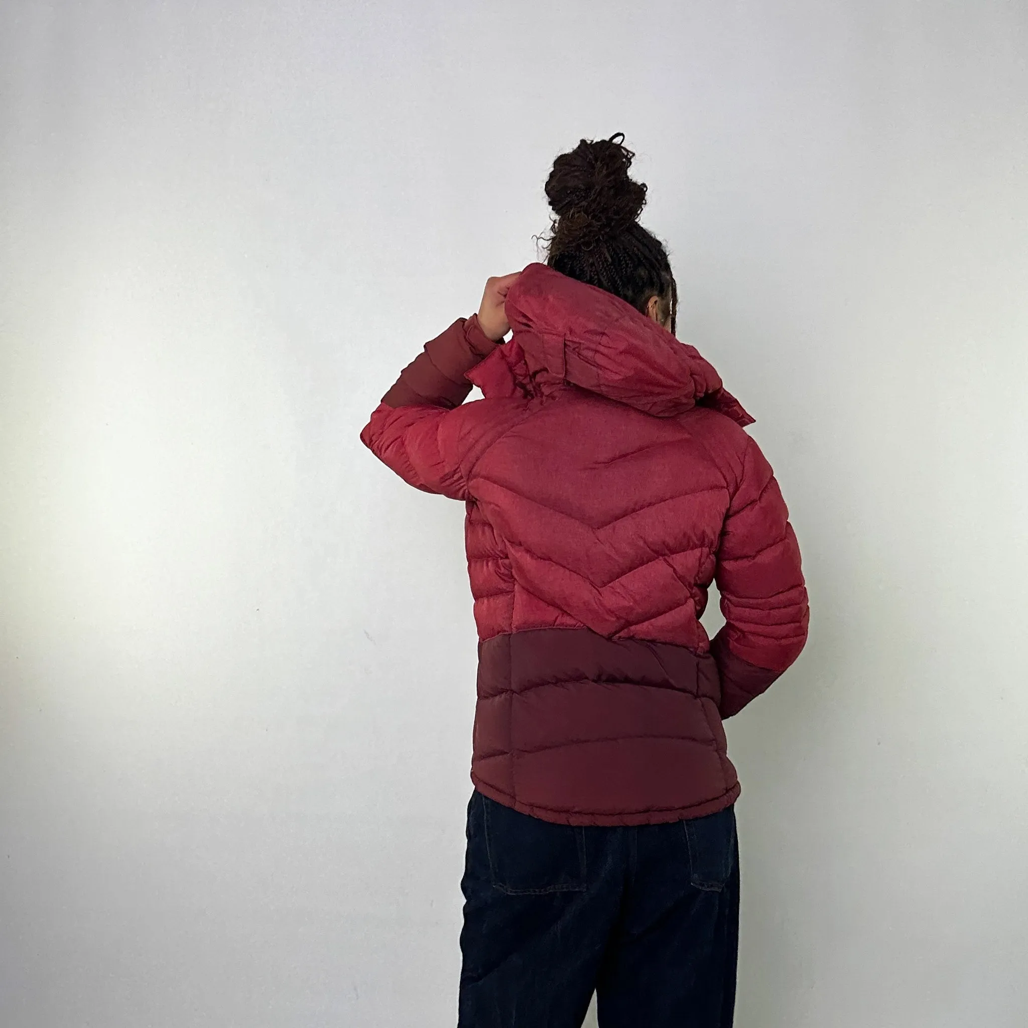 Red y2ks Mont Bell EX 700+ Puffer Jacket Coat (L)