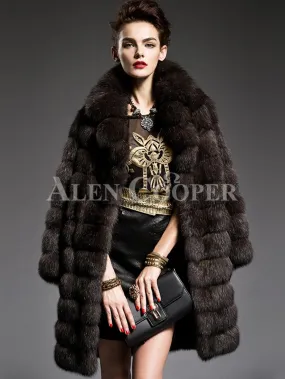 Sable Fur Coat For Stylish Women