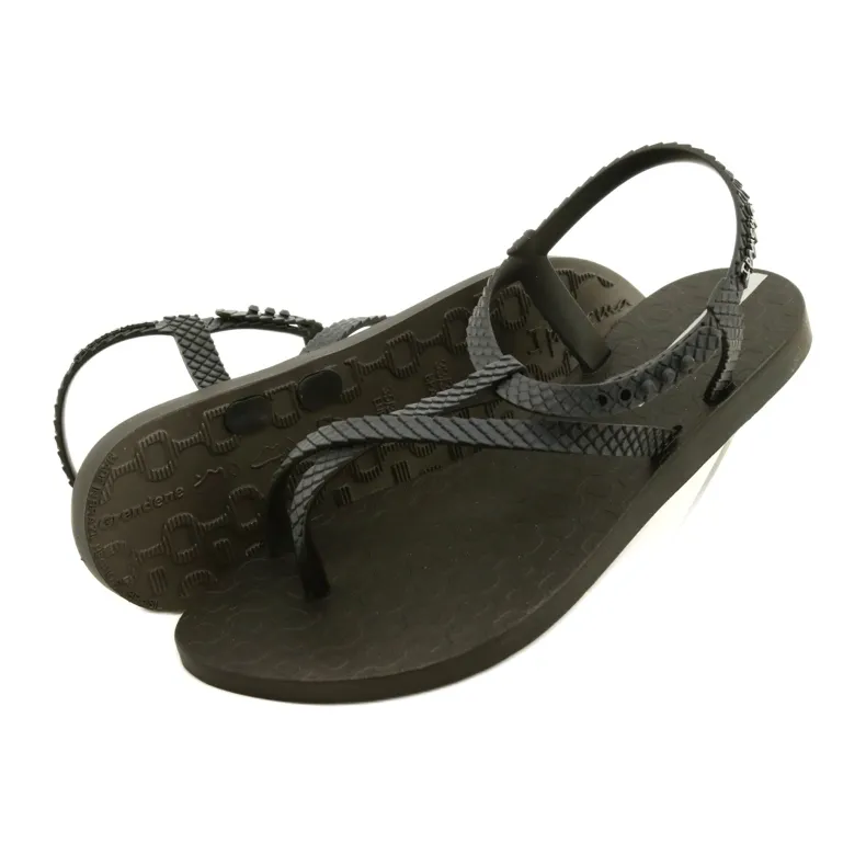 Sandals Rzymianki Black / Dark Gray Ipanema 82931 21122