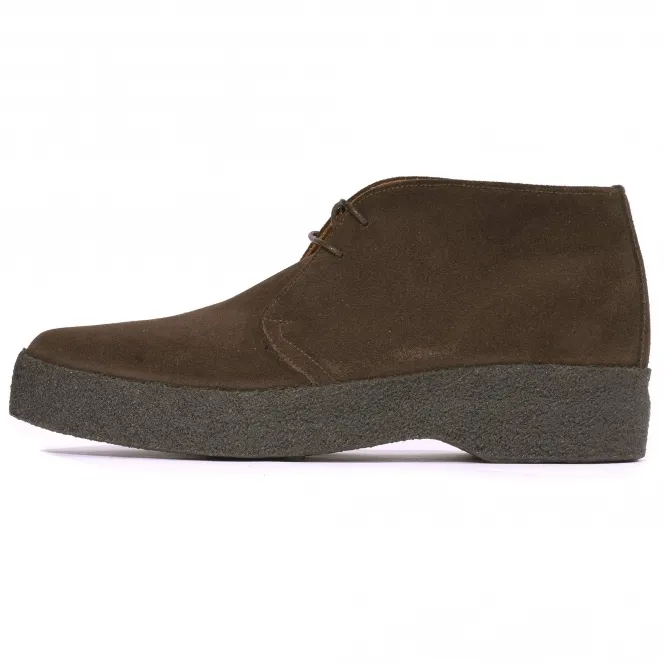 Sanders & Sanders Ltd. Suede Chukka Hi Top Boot - Chocolate