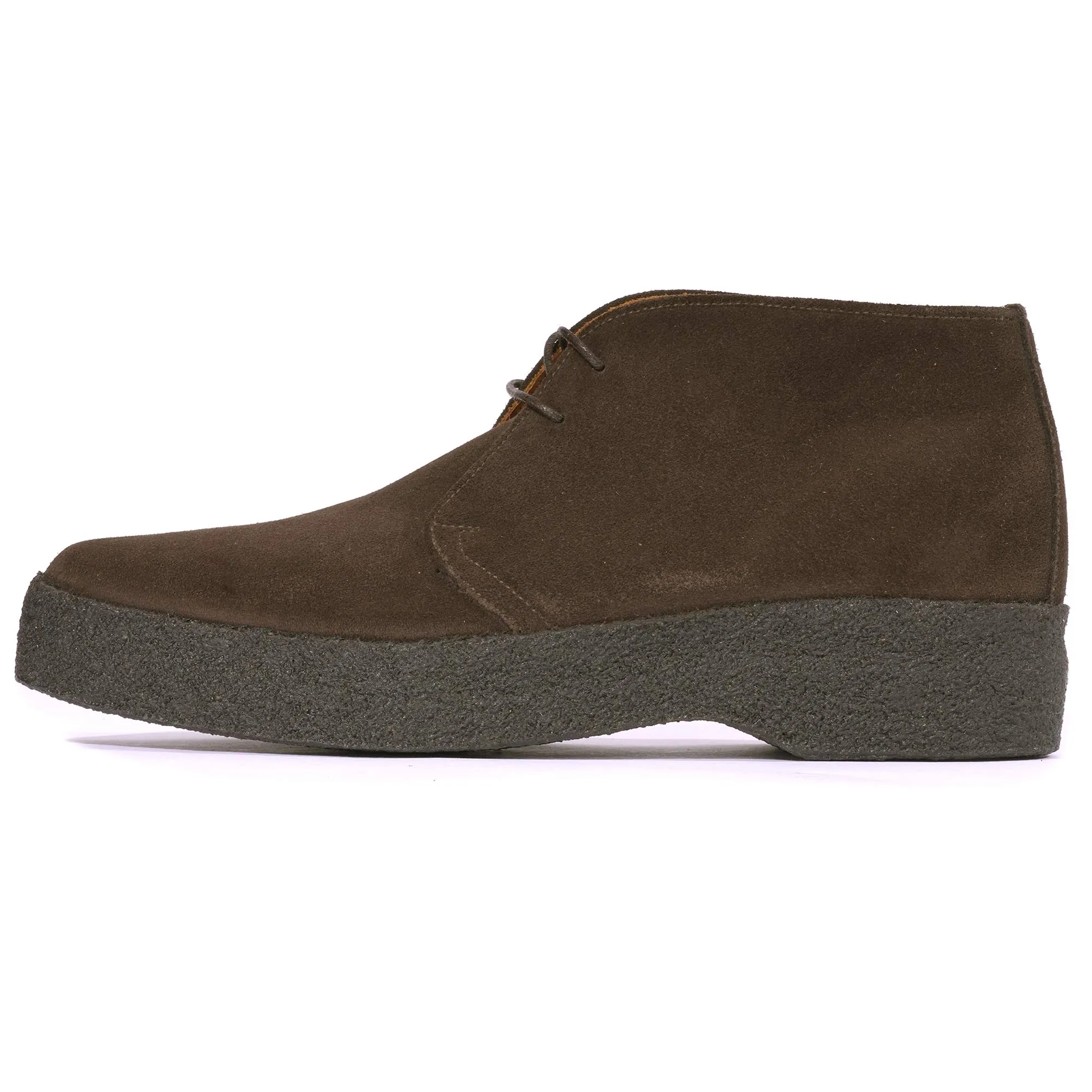 Sanders & Sanders Ltd. Suede Chukka Hi Top Boot - Chocolate