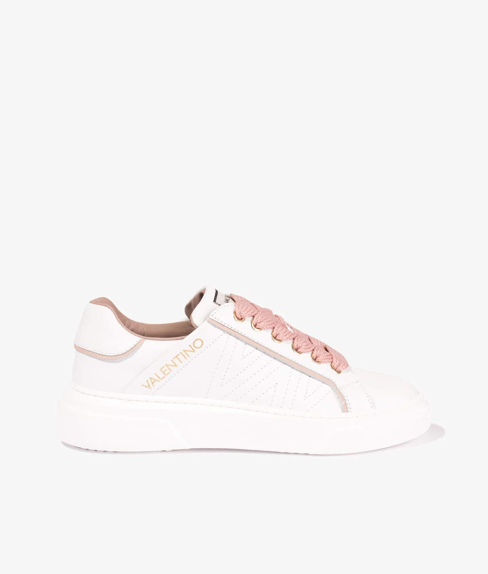 Stan sneakers in white and pink