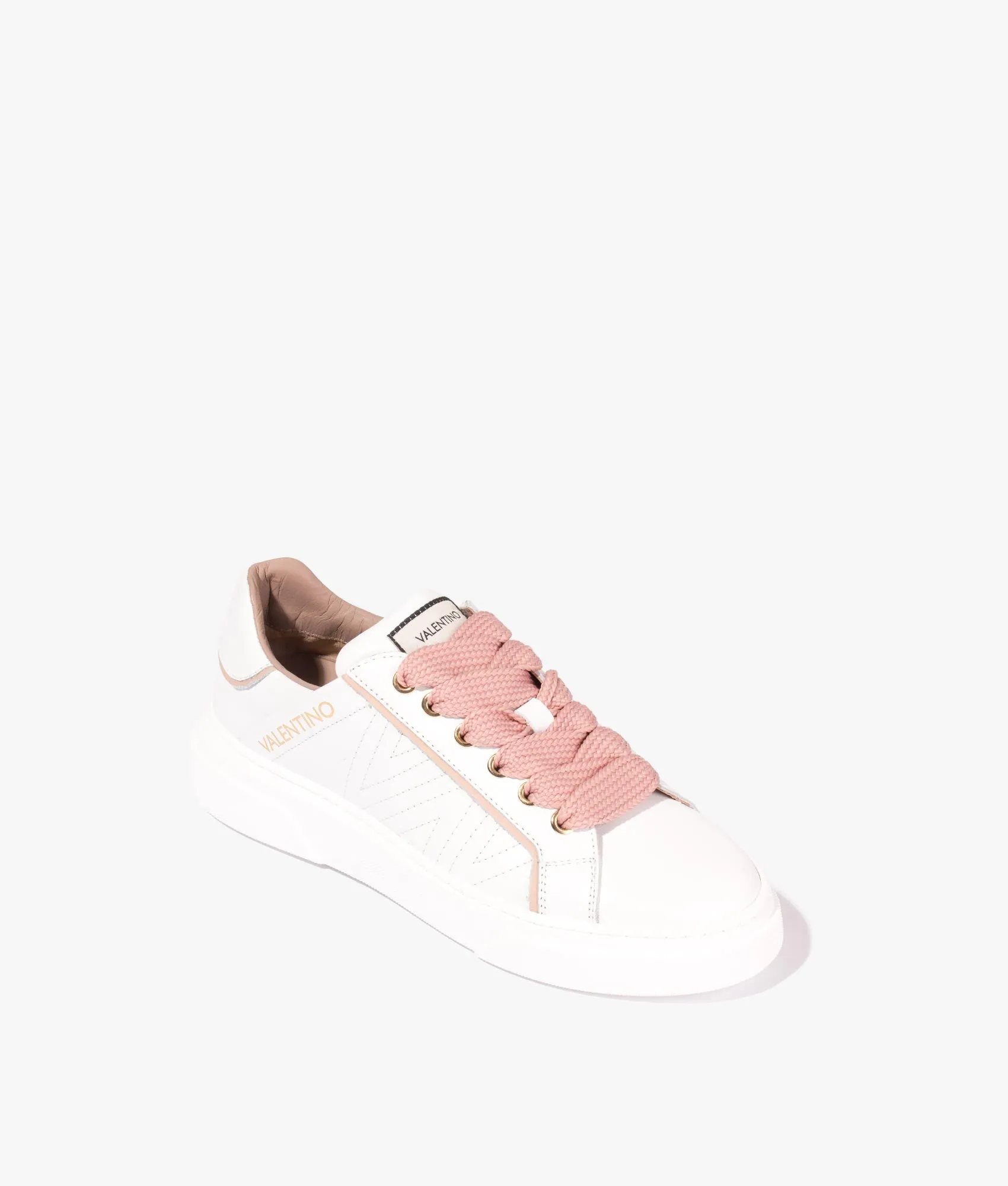 Stan sneakers in white and pink