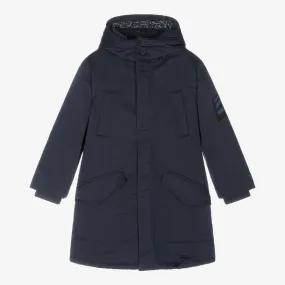 Teen Navy Blue Padded Coat 