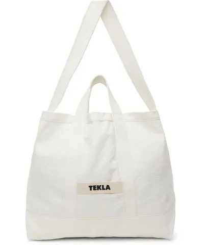 Tekla Off-White Beach Tote