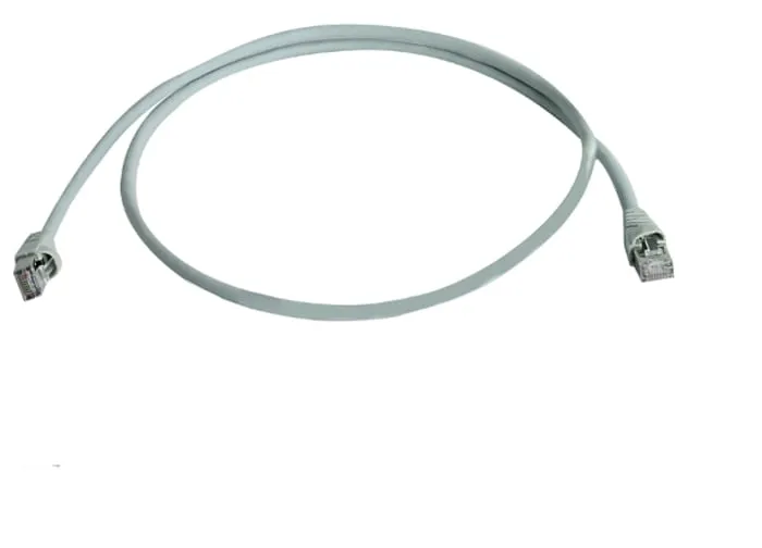 Telegartner, 3m Cat6a, Grey RJ45 to Male RJ45 Male, S/FTPShielded, Terminated LSZH Sheath