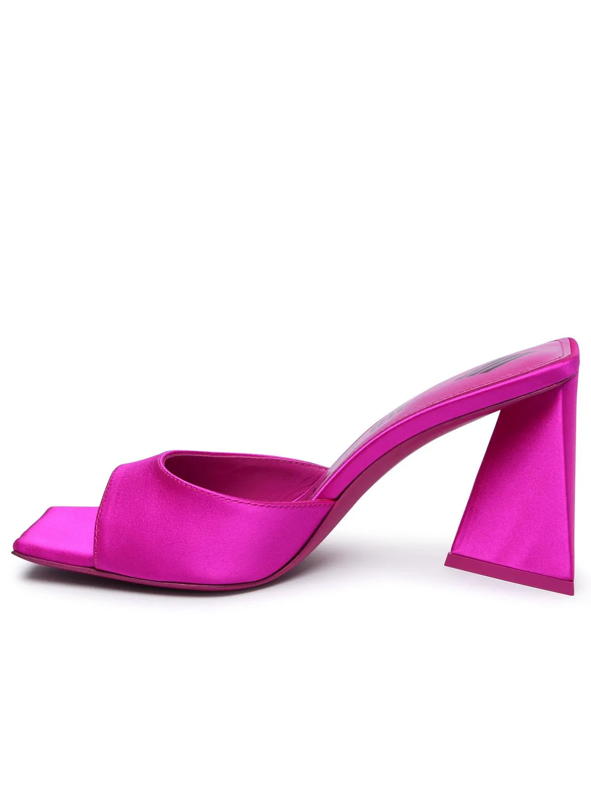 The Attico    Attico 'Devon 8' Fuchsia Satin Sandals