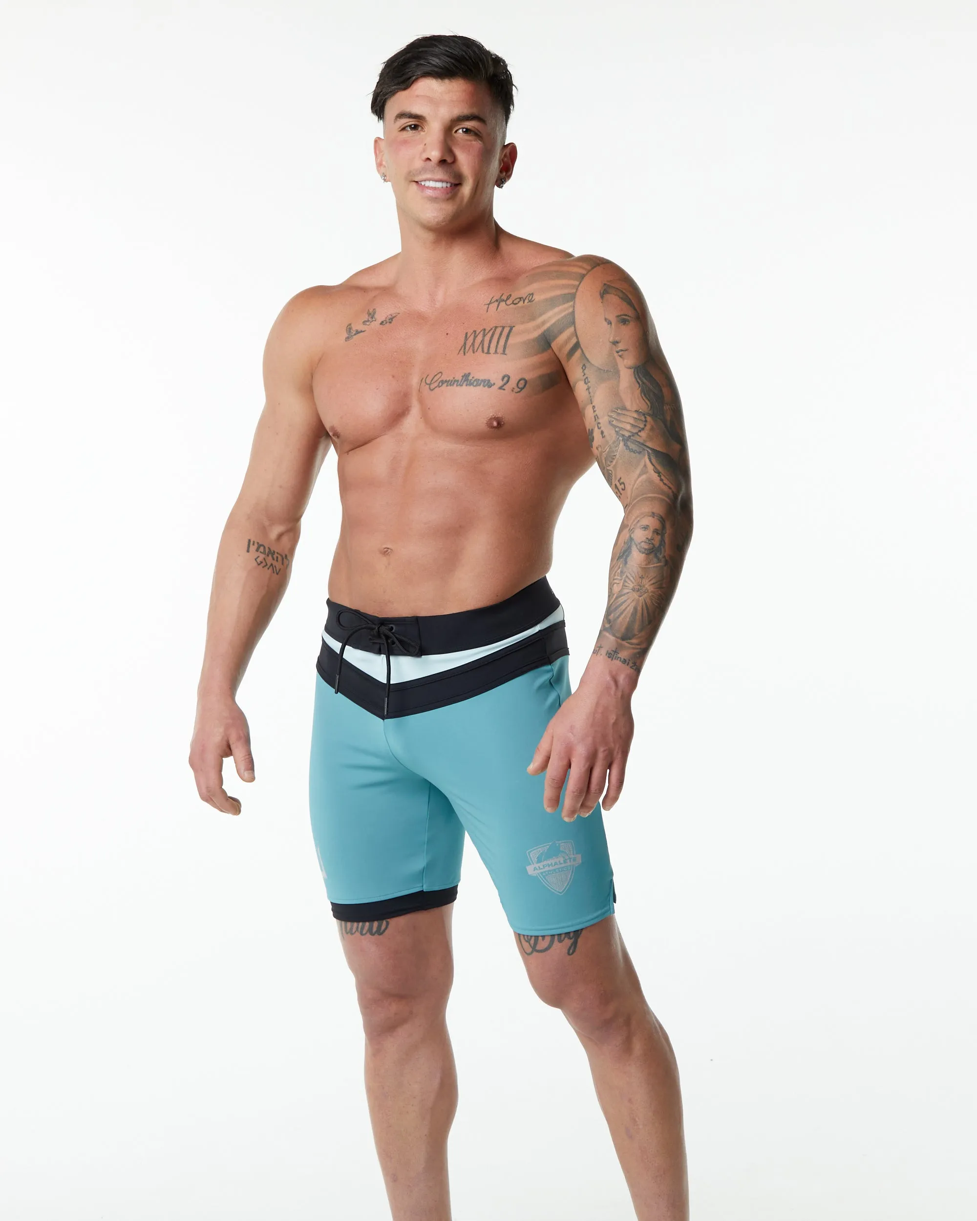 Trident Competition Short - Teal