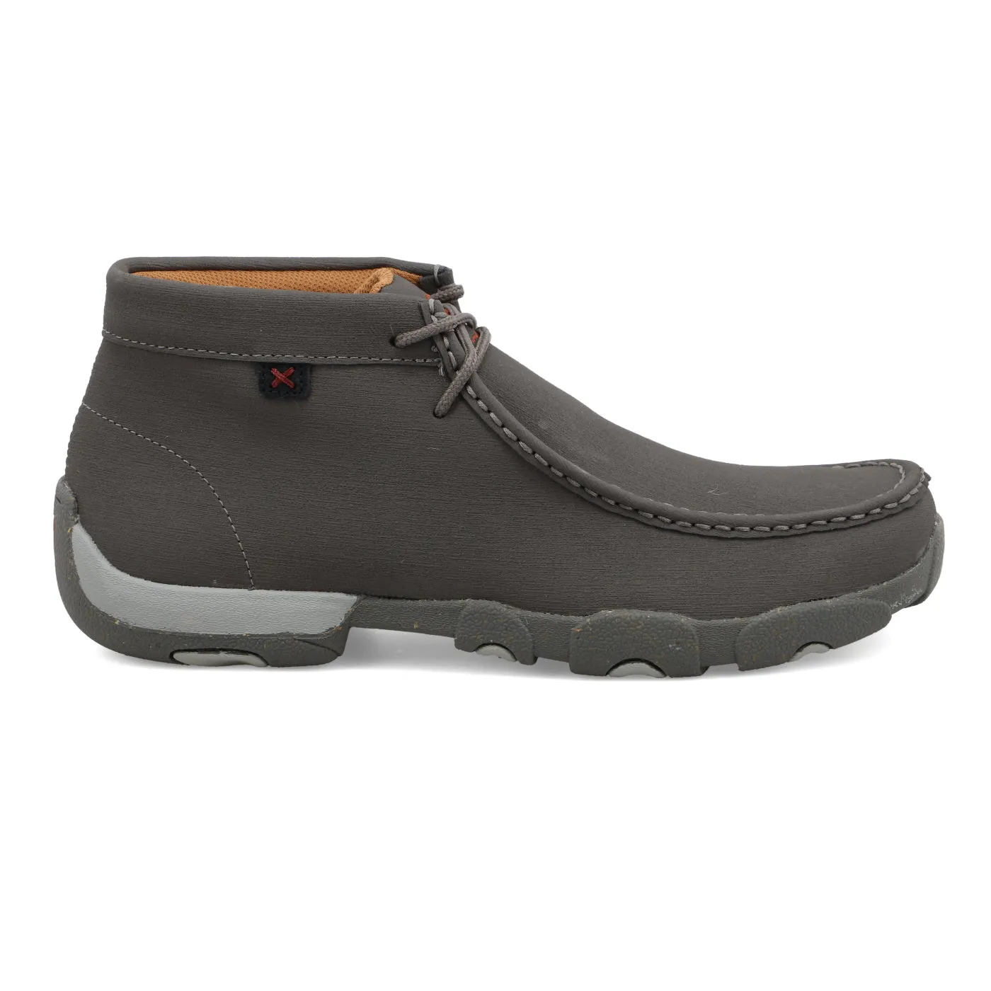 Twisted X Men's Dark Grey Chukka Driving Moc