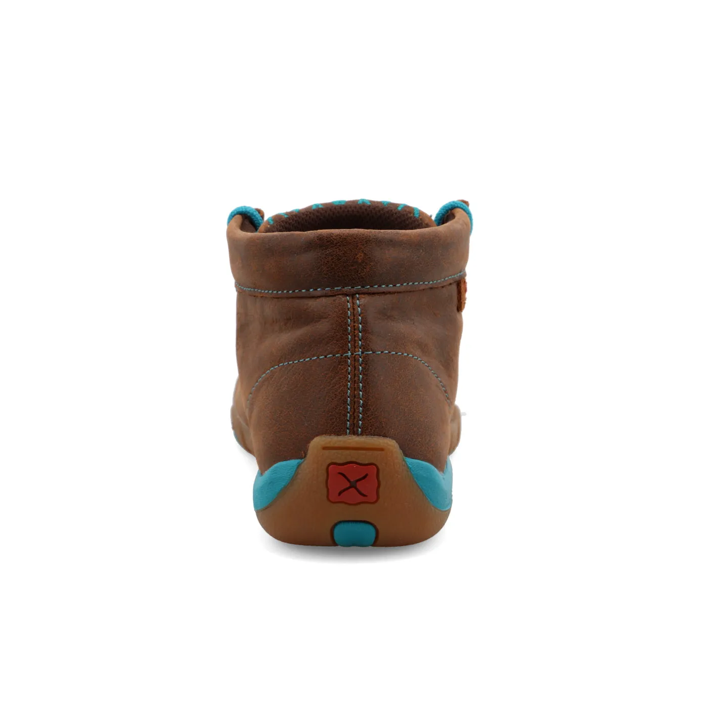 Twisted X Women's Brown and Turquoise Chukka Driving Moc