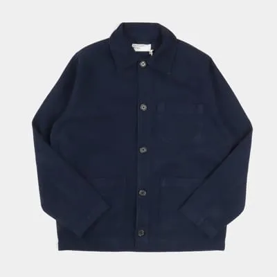 Universal Works Field Jacket Super Twill Navy