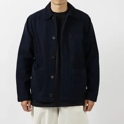 Universal Works Field Jacket Super Twill Navy