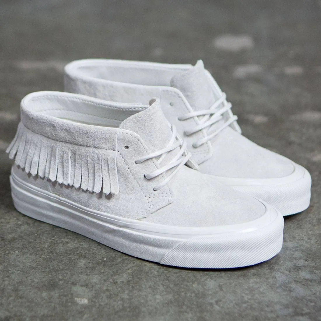 Vans Women Chukka Moc DX - Suede (white / blanc de blanc)