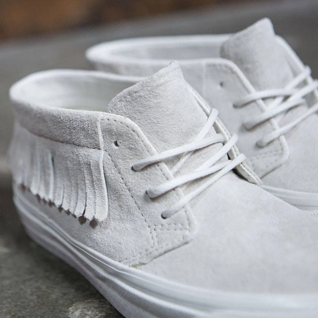 Vans Women Chukka Moc DX - Suede (white / blanc de blanc)