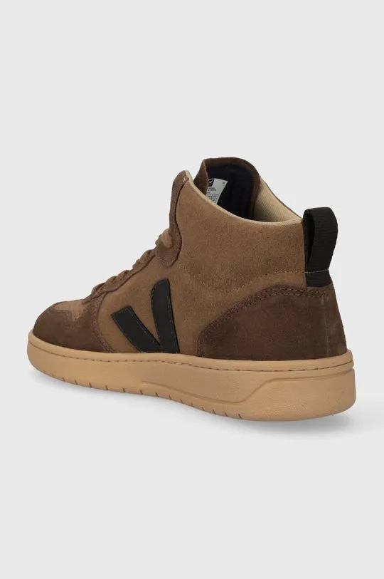 Veja sneakers V-15 Suede brown color VQ0303310B