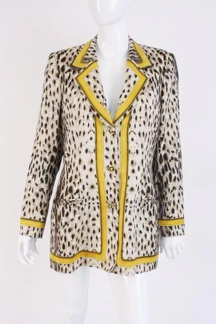 Vintage ESCADA Leopard Jacket